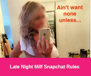 Snapchat Milf Tips