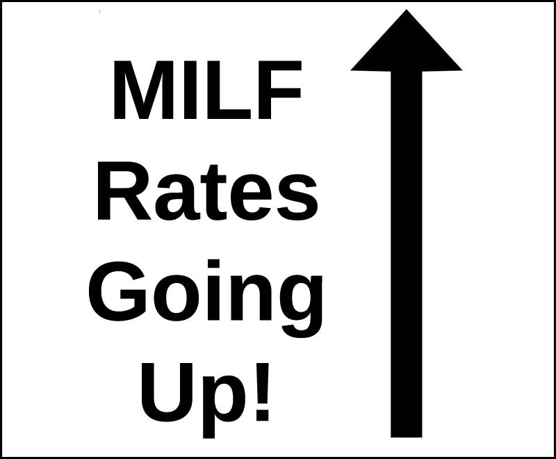 milf rates are on going up