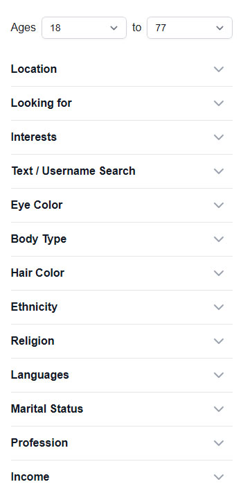 advanced search
